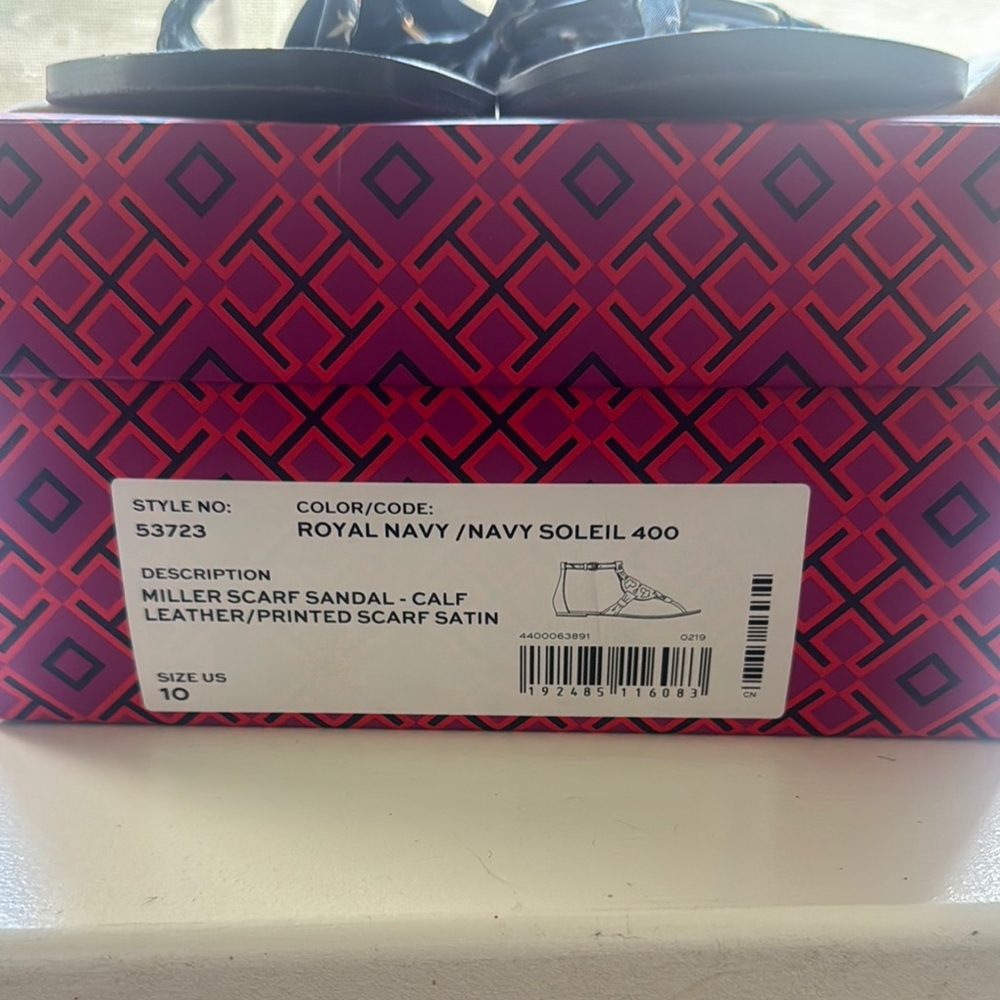 Tory Burch Royal Navy Sandals